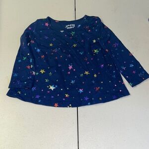Beautiful jumping beans reflective star shirt